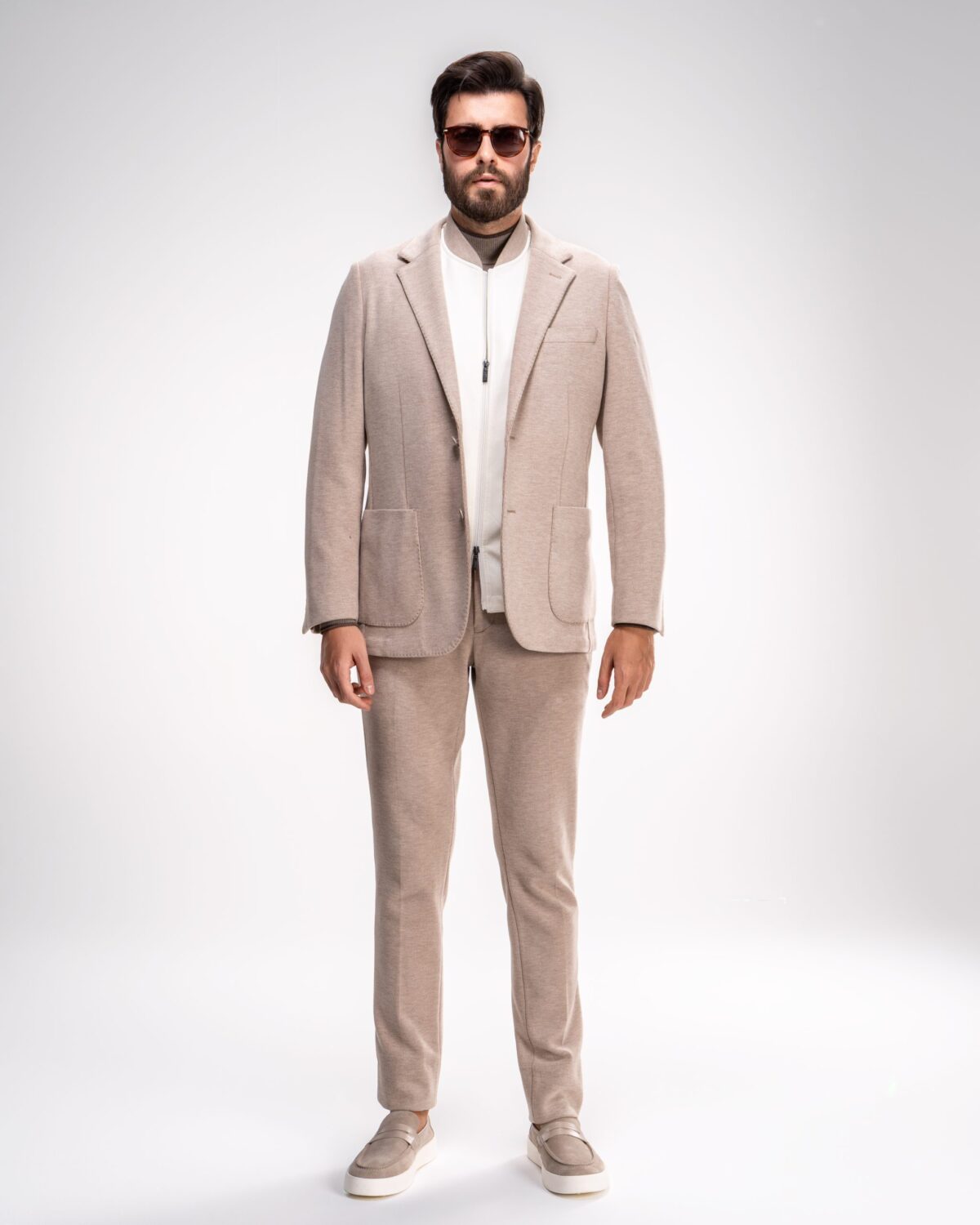 BL-SD26601-scaled-1 Men’s Beige Corduroy Blazer & Trouser Set