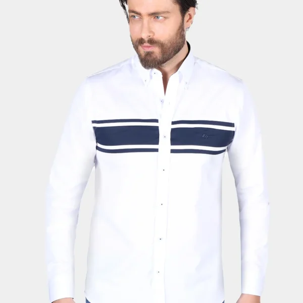 TRIMMED CASUAL SHIRT